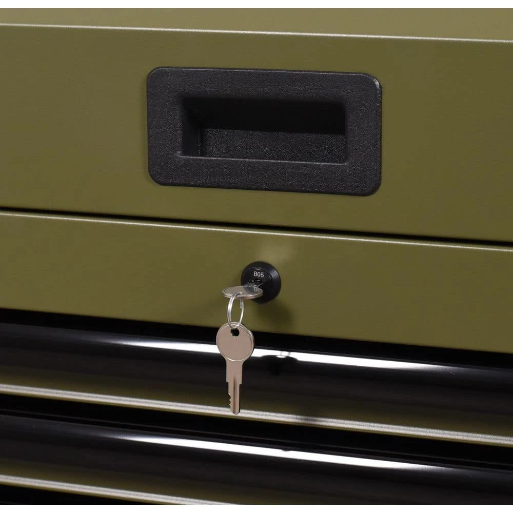 Husky Heavy Duty 52 In. W 6-Drawer Matte Army Green Top Tool Chest 10 Husky Heavy Duty 52 In. W 6-Drawer Matte Army Green Top Tool Chest - Image 8