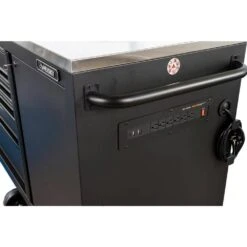 Husky 96 In. W X 24 In. D 9-Drawer Heavy-Duty Mobile Workbench With Stainless Steel Top In Matte Black -Husky Tools Shop matte black husky mobile workbenches hotc9609bb1m fa 1000