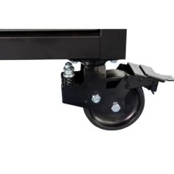 Husky 108 In. W X 24 In. D 9-Drawer Heavy-Duty Mobile Workbench With Stainless Steel Top In Matte Black -Husky Tools Shop matte black husky mobile workbenches hotca809bb1m d4 1000