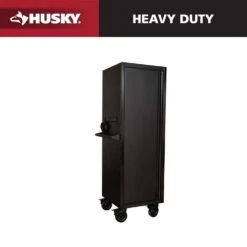 Husky Modular Tool Storage 24 In. W X 24 In. D Heavy Duty Matte Black Modular Tall Side Tool Chest Locker
