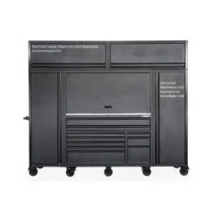 Husky Modular Tool Storage 55 In. W X 24 In. D Heavy Duty Matte Black Top Tool Chest -Husky Tools Shop matte black husky side tool cabinets lockers hotc55xdbb1h a0 1000