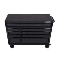 Husky Heavy-Duty 52 In. 9-Drawer Matte Black Rolling Tool Cabinet -Husky Tools Shop matte black husky tool cabinets h52tr9hdv4 a0 1000