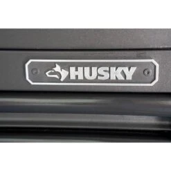 Husky HD 46 In. Wide 24.5 In. Deep 12-Drawer Tool Chest And Rolling Cab Set, Matte Black -Husky Tools Shop matte black husky tool chest combos hotc4612bb1s 1d 1000