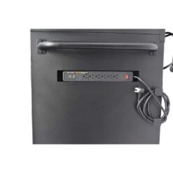 Husky HD 46 In. Wide 24.5 In. Deep 12-Drawer Tool Chest And Rolling Cab Set, Matte Black -Husky Tools Shop matte black husky tool chest combos hotc4612bb1s 76 1000