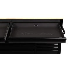 Husky Tool Storage 61 In. W X 23 In. D Heavy Duty Top Tool Chest With Riser -Husky Tools Shop matte black husky top tool chests 61hutch 44 1000