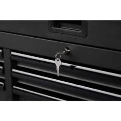 Husky Heavy-Duty 52 In. W 6-Drawer, Deep Tool Chest In Matte Black -Husky Tools Shop matte black husky top tool chests h52ch6hd 44 1000