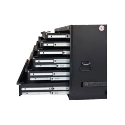 Husky HD 62 In. Wide X 24 In Deep Modular 6-Drawer Top Chest, Matte Black -Husky Tools Shop matte black husky top tool chests hotc6206bb1u a0 1000