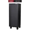 Husky Tool Storage 27 In. W X 23 In. D Heavy Duty Matte Black 4-Shelf Rolling Side Tool Locker