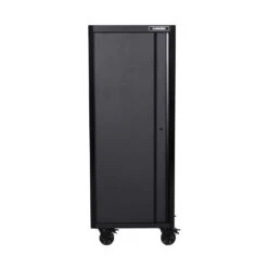 Husky Tool Storage 27 In. W X 23 In. D Heavy Duty Matte Black 4-Shelf Rolling Side Tool Locker 20 Husky Tool Storage 27 In. W X 23 In. D Heavy Duty Matte Black 4-Shelf Rolling Side Tool Locker -Husky Tools Shop matte black side tool cabinets lockers h27locker4 66 1000