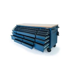 Husky Tool Storage Heavy Duty 84 In. W X 24 In. D Matte Blue Mobile Workbench Cabinet 21 Husky Tool Storage Heavy Duty 84 In. W X 24 In. D Matte Blue Mobile Workbench Cabinet -Husky Tools Shop matte blue husky mobile workbenches hotc8422bl2m 1d 1000
