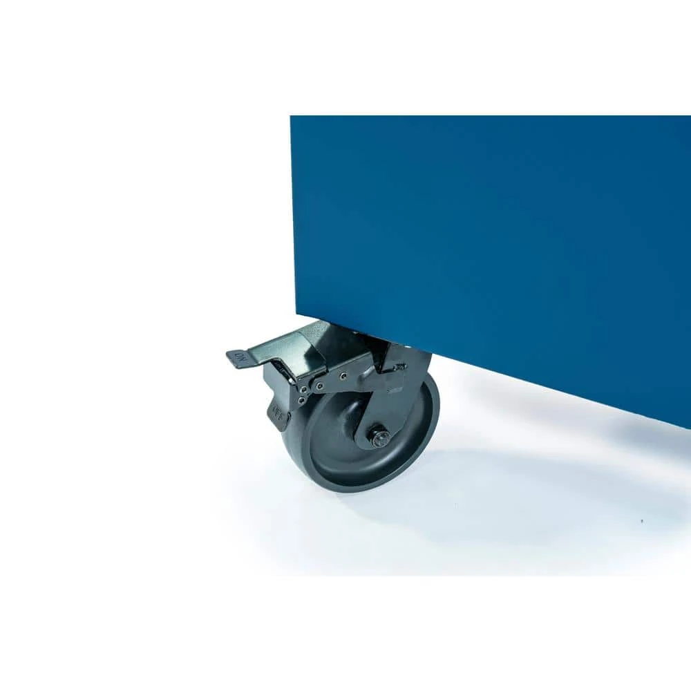 Husky Tool Storage Heavy Duty 84 In. W X 24 In. D Matte Blue Mobile Workbench Cabinet 12 Husky Tool Storage Heavy Duty 84 In. W X 24 In. D Matte Blue Mobile Workbench Cabinet - Image 10