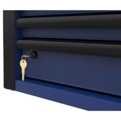 Husky Heavy-Duty 52 In. W 15-Drawer Matte Blue Steel Rolling Tool Chest Combo -Husky Tools Shop matte blue husky tool chest combos h52ch6tr9hdv4bl 44 1000