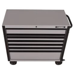 Husky Heavy Duty 42 In. 7-Drawer Matte Gray Rolling Tool Cabinet -Husky Tools Shop matte gray husky tool cabinets h42tr7hdgry a0 1000