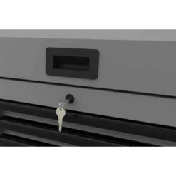 Husky Heavy-Duty 52 In. W 15-Drawer Matte Gray Steel Rolling Tool Chest Combo -Husky Tools Shop matte gray husky tool chest combos h52ch6tr9hdv4gr 4f 1000