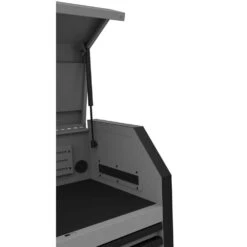 Husky Heavy-Duty 52 In. W 15-Drawer Matte Gray Steel Rolling Tool Chest Combo -Husky Tools Shop matte gray husky tool chest combos h52ch6tr9hdv4gr c3 1000