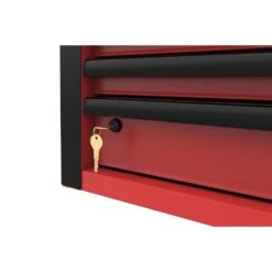 Husky Heavy-Duty 52 In. W 15-Drawer Matte Red Steel Rolling Tool Chest Combo -Husky Tools Shop matte red husky tool chest combos h52ch6tr9hdv4rd 1f 1000