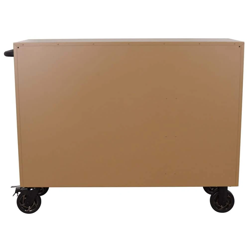 Husky Heavy Duty 52 In. W 9-Drawer Matte Tan Rolling Tool Cabinet 8 Husky Heavy Duty 52 In. W 9-Drawer Matte Tan Rolling Tool Cabinet - Image 6