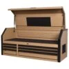 Husky Heavy Duty 52 In. W 6-Drawer Matte Tan Top Tool Chest -Husky Tools Shop matte tan husky top tool chests h52ch6hdv4tan 64 1000