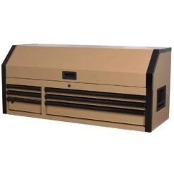 Husky Heavy Duty 52 In. W 6-Drawer Matte Tan Top Tool Chest -Husky Tools Shop matte tan husky top tool chests h52ch6hdv4tan 66 1000
