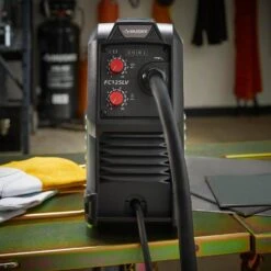 Husky Single Phase 125 Amp 120-Volt AC Wire Feed 125 MIG Flux Cored Welder 12 Husky Single Phase 125 Amp 120-Volt AC Wire Feed 125 MIG Flux Cored Welder -Husky Tools Shop mig welders pioneerfc125lv 4f 1000