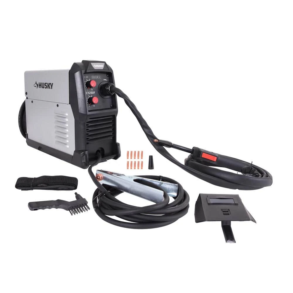 Husky Single Phase 125 Amp 120-Volt AC Wire Feed 125 MIG Flux Cored Welder 3 Husky Single Phase 125 Amp 120-Volt AC Wire Feed 125 MIG Flux Cored Welder