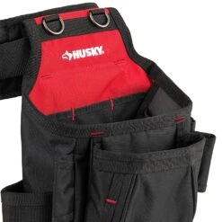 Husky Contractors 2-Bag Work Tool Belt With Suspenders -Husky Tools Shop multi colored husky tool belts hd00166 a0 1000