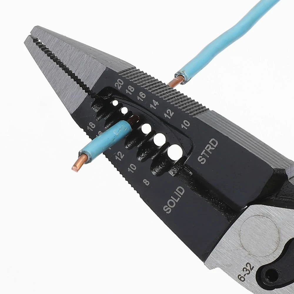 Husky 8 In. Multi-Function Long Nose Pliers With Rubber Handle 6 Husky 8 In. Multi-Function Long Nose Pliers With Rubber Handle - Image 4