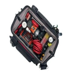 Husky 14 In. Rolling Tool Tote Bag -Husky Tools Shop red and black husky tool bags gp 44316an13 4f 1000