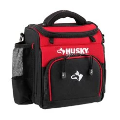 Husky 9 In. Job Site Lunch Box Cooler Bag -Husky Tools Shop red black husky tool bags hd50100 th 66 1000