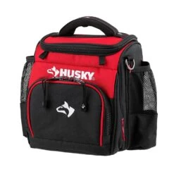 Husky 9 In. Job Site Lunch Box Cooler Bag -Husky Tools Shop red black husky tool bags hd50100 th 77 1000