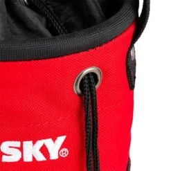 Husky 5 In. 10 Pocket Utility Sack Tool Bag -Husky Tools Shop red black husky tool bags hd50200 th 1f 1000