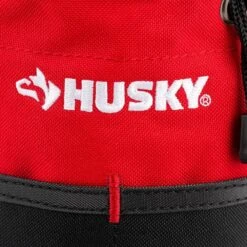 Husky 5 In. 10 Pocket Utility Sack Tool Bag -Husky Tools Shop red black husky tool bags hd50200 th 44 1000