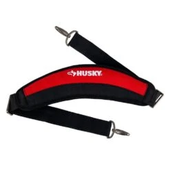 Husky 3.5 In. Detachable Padded Tool Bag Shoulder Strap -Husky Tools Shop red black husky tool bags hd50300 th 40 1000