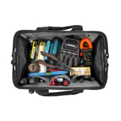 Husky 12 In. Tool Bag With 15 In. Tool Bag Combo -Husky Tools Shop red black husky tool bags hd600125 th bd 1d 1000