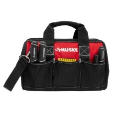 Husky 12 In. Tool Bag With 15 In. Tool Bag Combo -Husky Tools Shop red black husky tool bags hd600125 th bd 40 1000
