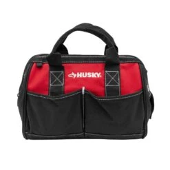 Husky 12 In. Tool Bag With 15 In. Tool Bag Combo -Husky Tools Shop red black husky tool bags hd600125 th bd 66 1000