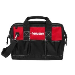 Husky 12 In. Tool Bag With 15 In. Tool Bag Combo -Husky Tools Shop red black husky tool bags hd600125 th bd 77 1000