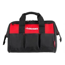 Husky 15 In. 8 Pocket Zippered Tool Bag
