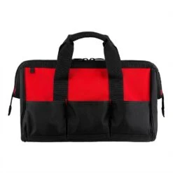 Husky 18 In. 14 Pocket Zippered Tool Bag -Husky Tools Shop red black husky tool bags hd60018 th c3 1000