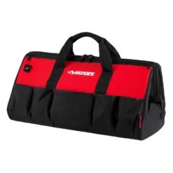 Husky 24 In. 16 Pocket Zippered Tool Bag -Husky Tools Shop red black husky tool bags hd60024 th 77 1000
