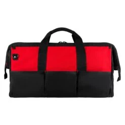 Husky 24 In. 16 Pocket Zippered Tool Bag -Husky Tools Shop red black husky tool bags hd60024 th c3 1000