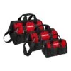 Husky 3-Piece Tool Bag Combo (12 In., 15 In. And 18 In.) -Husky Tools Shop red black husky tool bags hd60258 th fd 64 1000