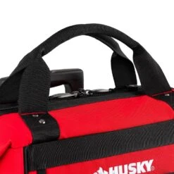 Husky 14 In. 13 Pocket Rolling Tool Bag -Husky Tools Shop red black husky tool bags hd65014 th 44 1000