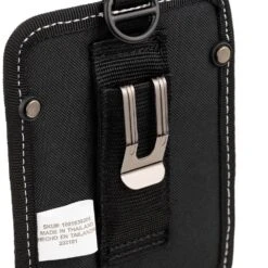 Husky 5 In. 3-Pocket Clip On Tool Belt Pouch -Husky Tools Shop red black husky tool belts hd54183 th 4f 1000