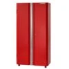 Husky Ready-to-Assemble 24-Gauge Steel Freestanding Garage Cabinet In Red (36.6 In. W X 72 In. H X 18.3 In. D) -Husky Tools Shop red husky free standing cabinets g3602tr us 64 1000