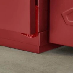 Husky Heavy Duty 36 In. W X 81 In. H X 24 In. D 20-Gauge 3-Shelf Steel Freestanding Garage Storage Cabinet In Red -Husky Tools Shop red husky free standing cabinets ha3f362481 vr 1f 1000