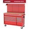 Husky Modular Tool Storage 52 In. W Standard Duty Red Mobile Workbench Cabinet With Pegboard 1 Husky Modular Tool Storage 52 In. W Standard Duty Red Mobile Workbench Cabinet With Pegboard -Husky Tools Shop red husky mobile workbenches h52modsuite2red 64 1000