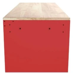 Husky Modular Tool Storage 52 In. W X 20 In. D Standard Duty Red Mobile Workbench Cabinet -Husky Tools Shop red husky mobile workbenches h52mwc10modred 1f 1000