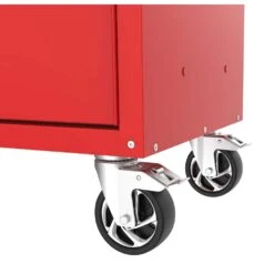 Husky Modular 20 In. W X 20 In. D Standard Duty 3-Shelf Red Rolling Side Tool Chest -Husky Tools Shop red husky side tool cabinets lockers h20lockmodred 44 1000