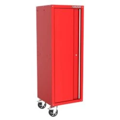 Husky Modular 20 In. W X 20 In. D Standard Duty 3-Shelf Red Rolling Side Tool Chest -Husky Tools Shop red husky side tool cabinets lockers h20lockmodred c3 1000
